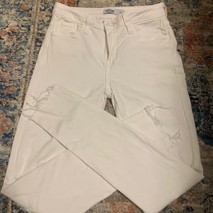 Just Black White Denim Jeans